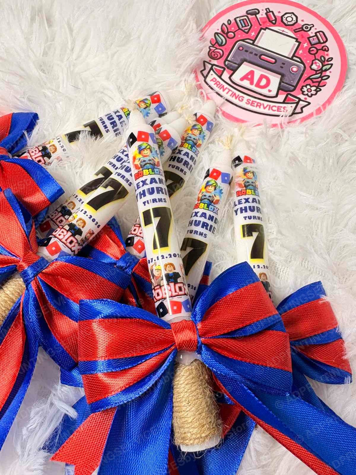 7th Birthday Candle Smokeless (7 pcs.)